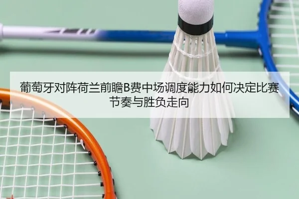 葡萄牙对阵荷兰前瞻B费中场调度能力如何决定比赛节奏与胜负走向